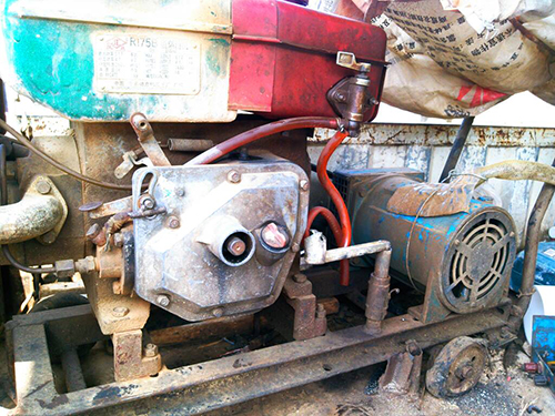 石嘴山单杠柴油机发电机出租